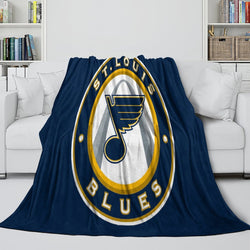St. Louis Blues Blanket Flannel Throw Kids Room Decoration (Online Order Only)