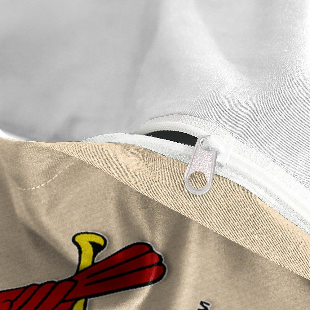 St. Louis Cardinals Bedding Set Quilt Cover Without Filler (Online Order Only)