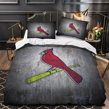 St. Louis Cardinals Bedding Set Quilt Cover Without Filler (Online Order Only)