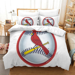 St. Louis Cardinals Bedding Set Quilt Cover Without Filler (Online Order Only)