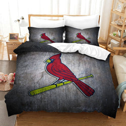 St. Louis Cardinals Bedding Set Quilt Cover Without Filler (Online Order Only)