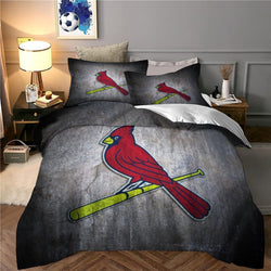 St. Louis Cardinals Bedding Set Quilt Cover Without Filler (Online Order Only)