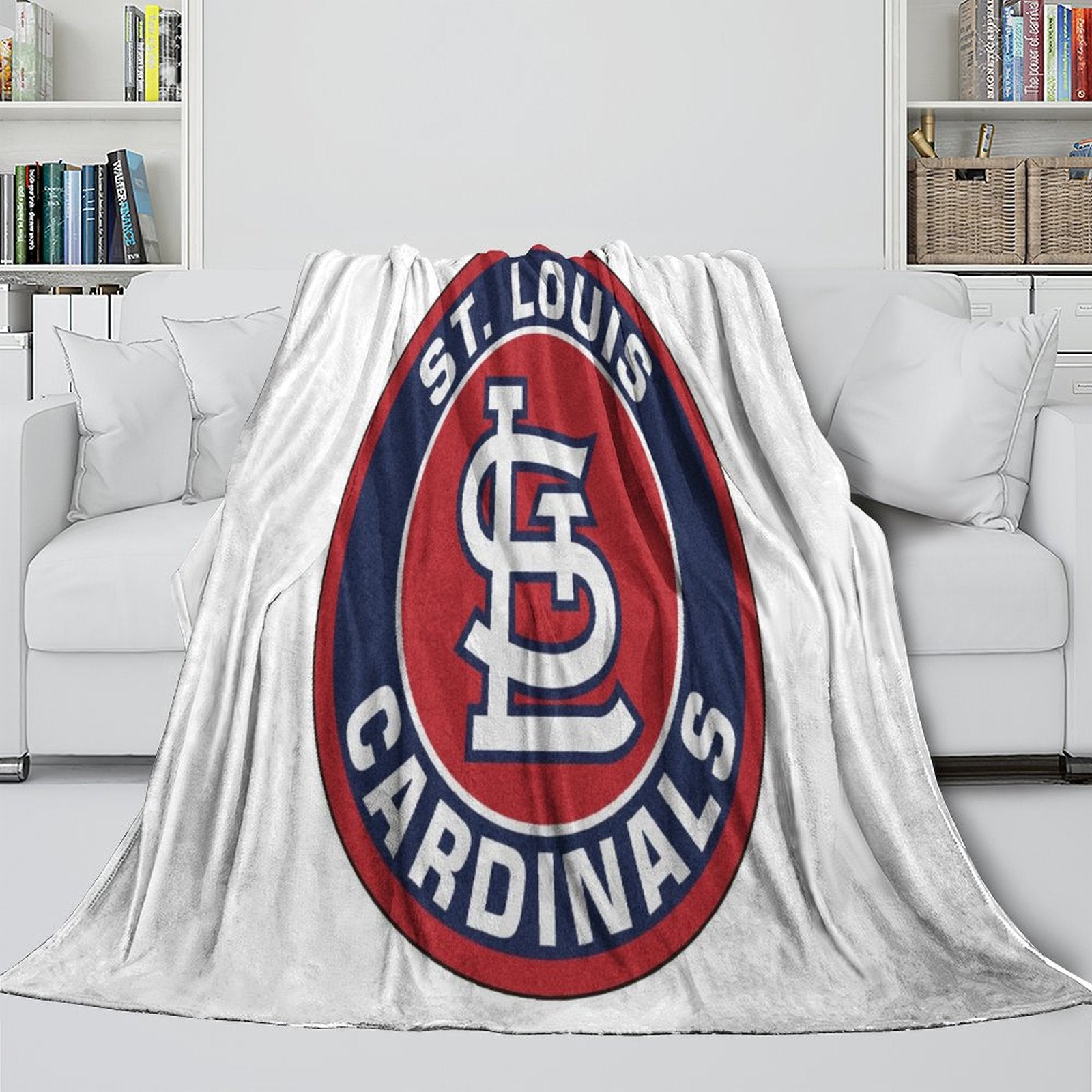 St. Louis Cardinals Blanket Flannel Throw Room Decoration (Online Order Only)