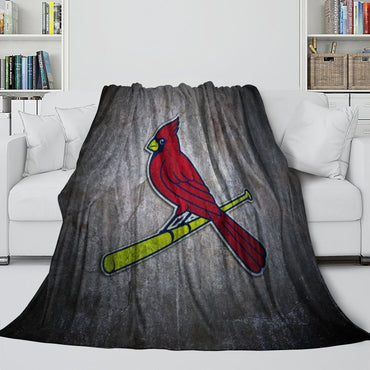 St. Louis Cardinals Blanket Flannel Throw Room Decoration (Online Order Only)