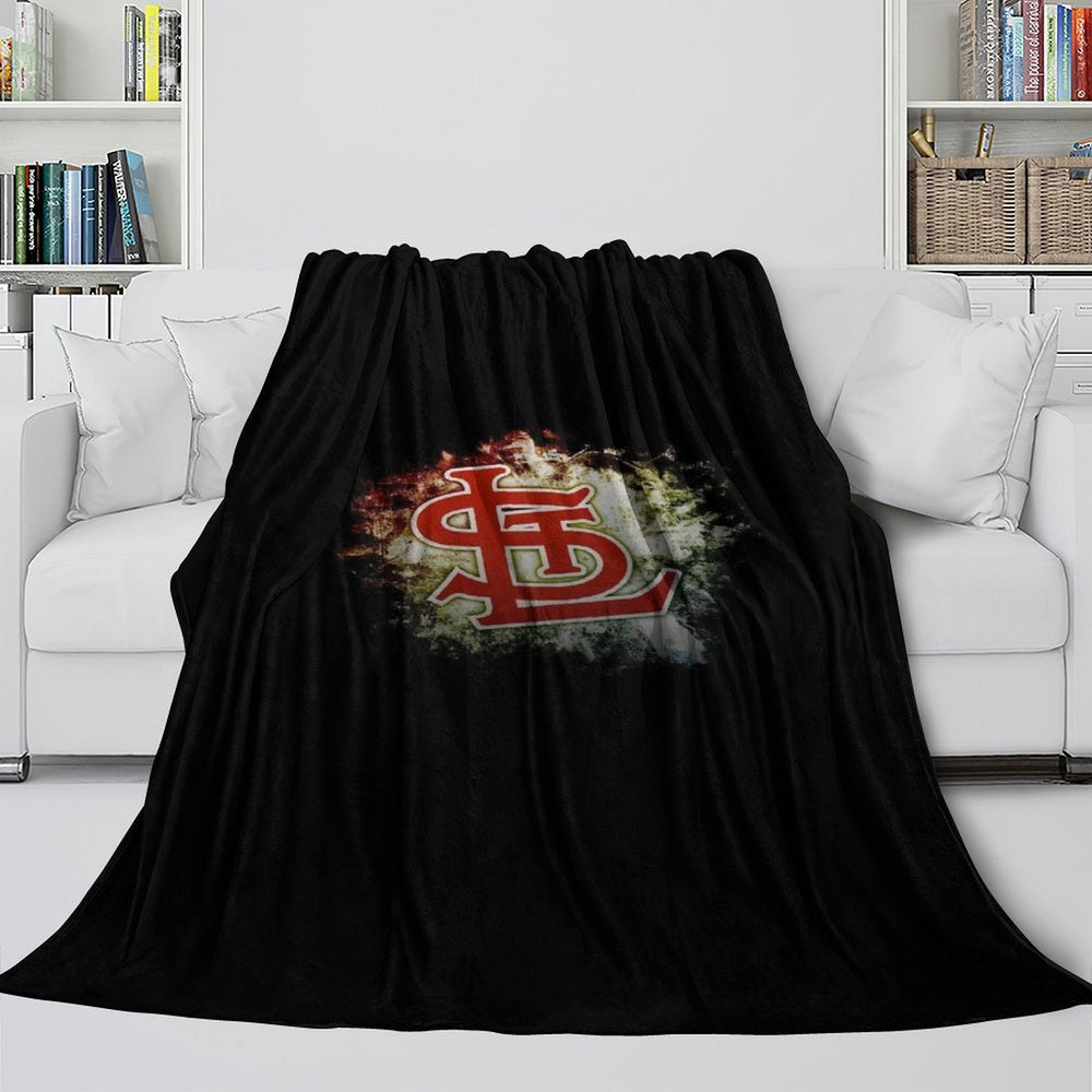 St. Louis Cardinals Blanket Flannel Throw Room Decoration (Online Order Only)
