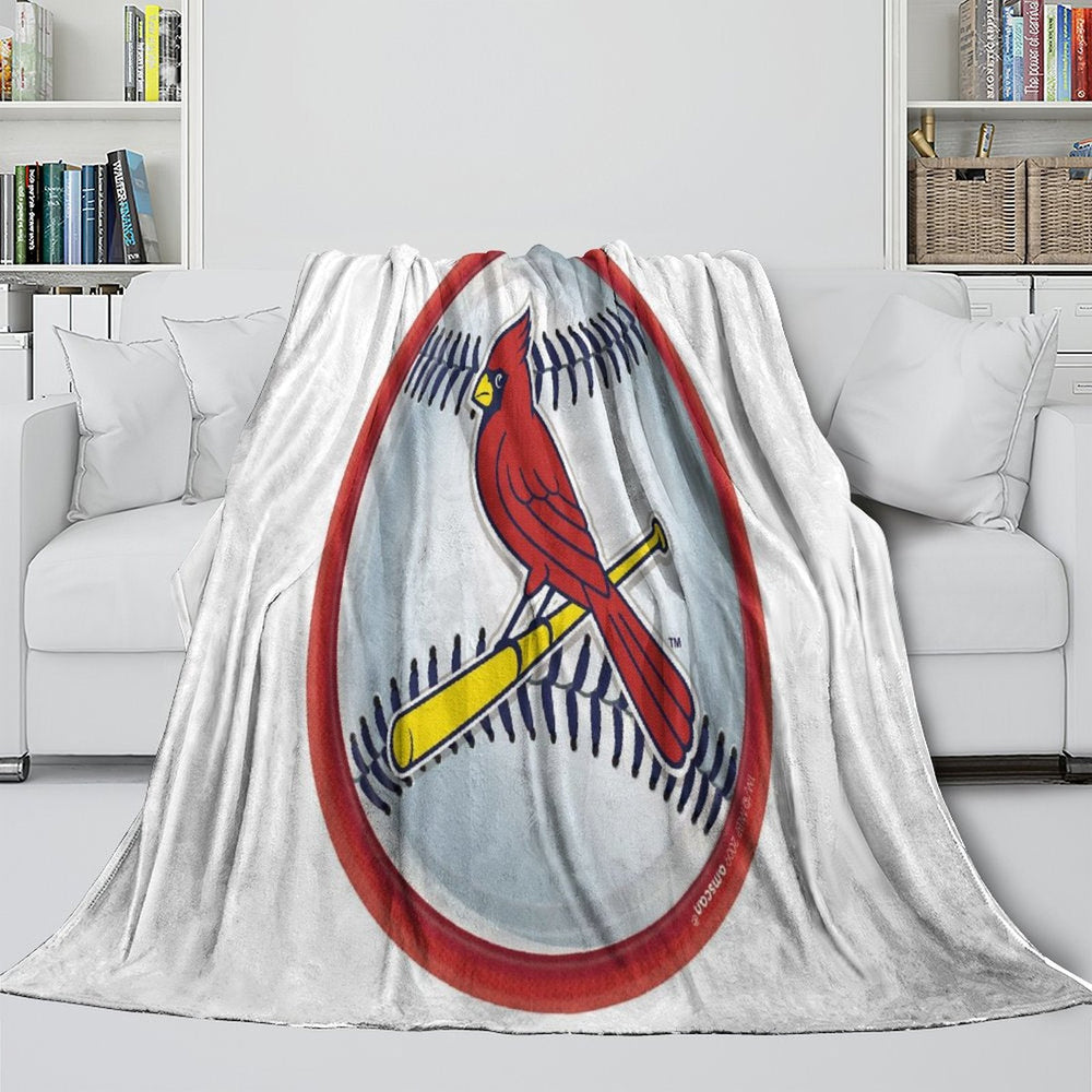 St. Louis Cardinals Blanket Flannel Throw Room Decoration (Online Order Only)