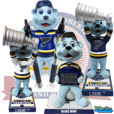 St. Louis Blues Louie Bobbleheads (ONLINE ORDER ONLY)