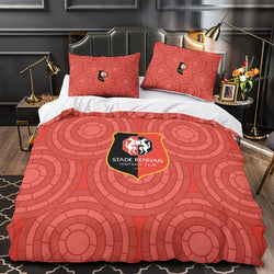 Stade Rennais Football Club Bedding Set Quilt Cover Without Filler (Online Order Only)