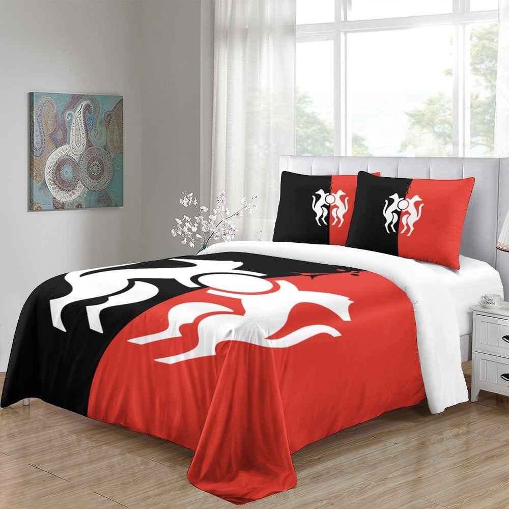 Stade Rennais Football Club Bedding Set Quilt Cover Without Filler (Online Order Only)