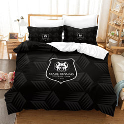 Stade Rennais Football Club Bedding Set Quilt Cover Without Filler (Online Order Only)