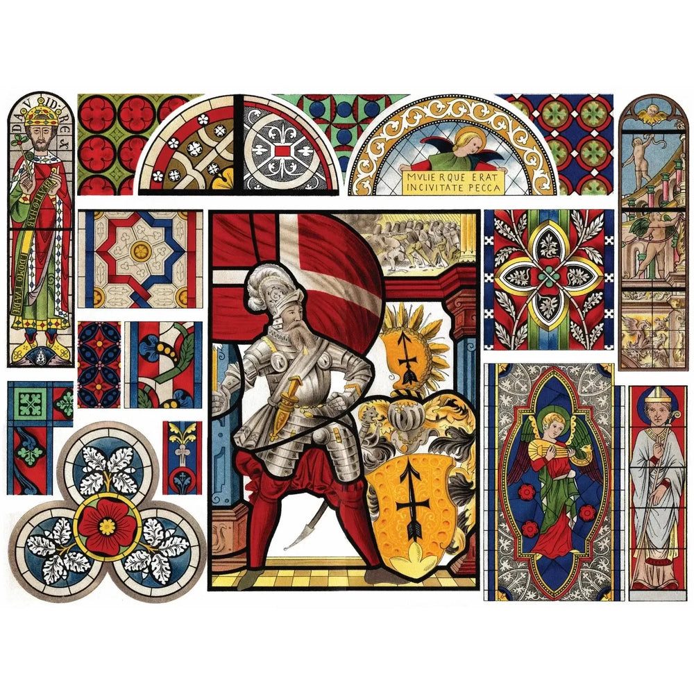 Stained Glass 1000 Piece Jigsaw Puzzle NYPC (ONLINE ORDER ONLY)