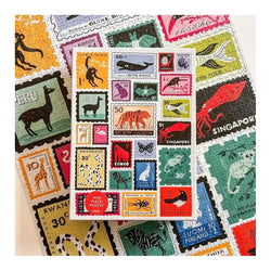 Stamped 1000 Piece Jigsaw Puzzle Happily (ONLINE ORDER ONLY)