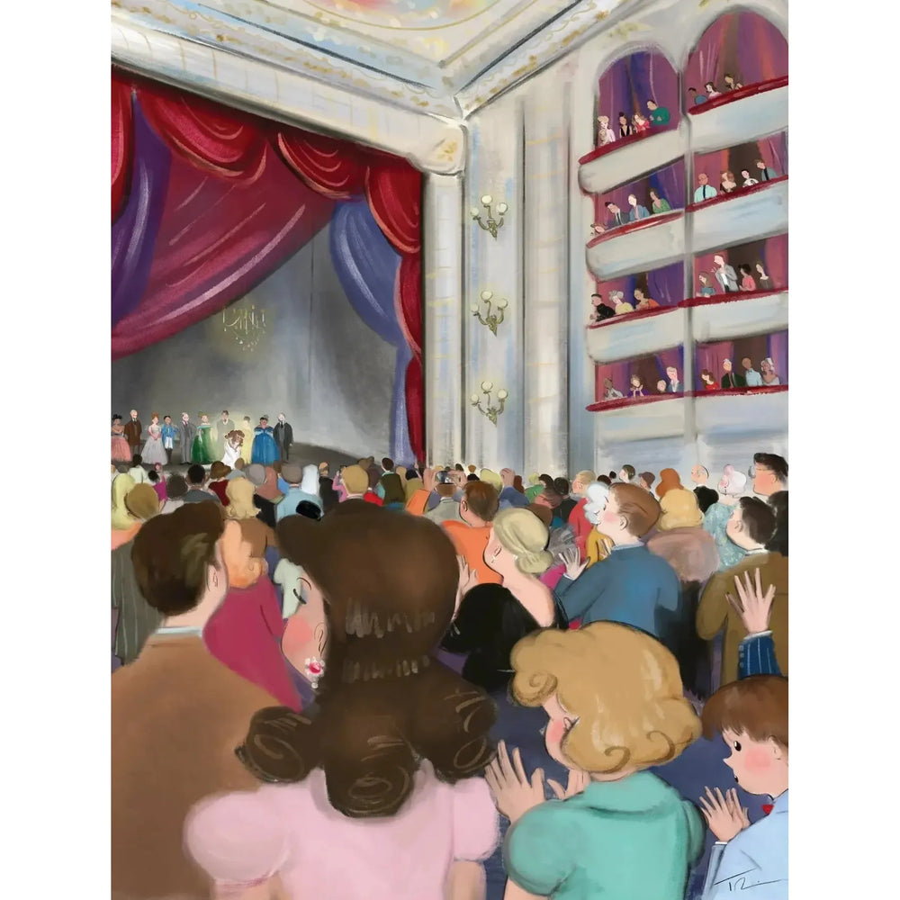 Standing Ovation by Tug Rice 1000 Piece Jigsaw Puzzle NYPC