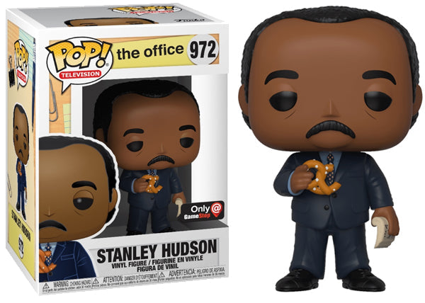 Stanley Hudson (w/Pretzel, The Office) 972 - GameStop Exclusive (Online Order Only)