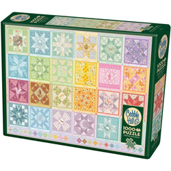 Star Seasons Quilt 1000 Piece Jigsaw Puzzle Cobble Hill (ONLINE ORDER ONLY)