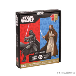 Star Wars Kenobi vs. Vader Set of 2 70 Piece Jigsaw Duel Puzzles Ridley (ONLINE ORDER ONLY)