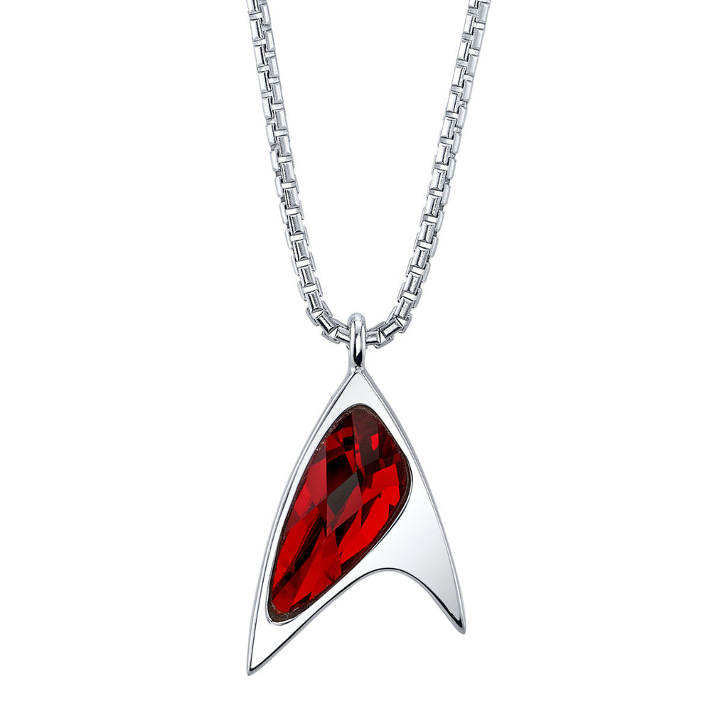 Star Trek X RockLove Red Crystal Delta Pendant (ONLINE ORDER ONLY)