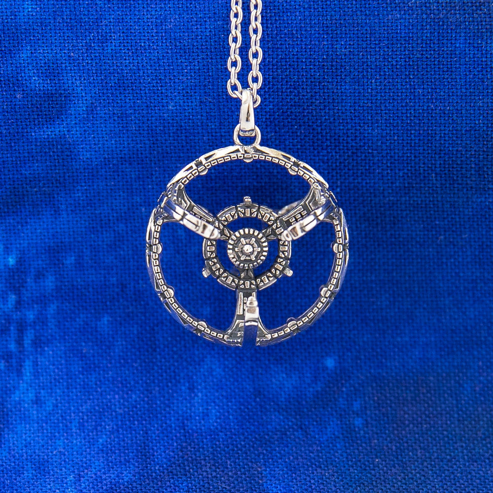 Star Trek X RockLove Deep Space 9 Station Necklace (ONLINE ORDER ONLY)