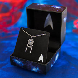 Star Trek X RockLove USS ENTERPRISE NCC-1701 Starship Necklace (ONLINE ORDER ONLY)