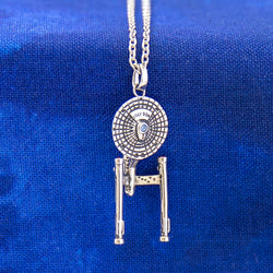 Star Trek X RockLove USS ENTERPRISE NCC-1701 Starship Necklace (ONLINE ORDER ONLY)