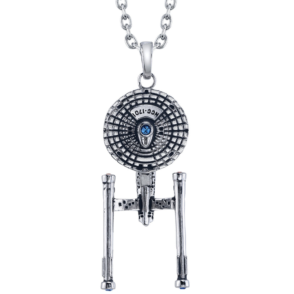 Star Trek X RockLove USS ENTERPRISE NCC-1701 Starship Necklace (ONLINE ORDER ONLY)