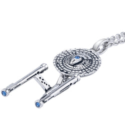 Star Trek X RockLove USS ENTERPRISE NCC-1701 Starship Necklace (ONLINE ORDER ONLY)