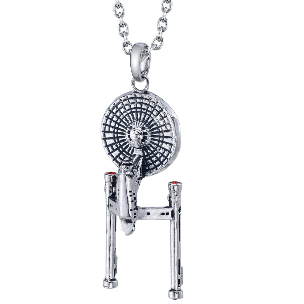 Star Trek X RockLove USS ENTERPRISE NCC-1701 Starship Necklace (ONLINE ORDER ONLY)
