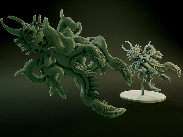 3D Printed Nafarrate Star Vampire Lovecraftian Bestiary 28 32 mm D&D (Online Only)