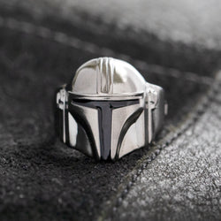 Star Wars X RockLove The Mandalorian Helmet Ring (ONLINE ORDER ONLY)