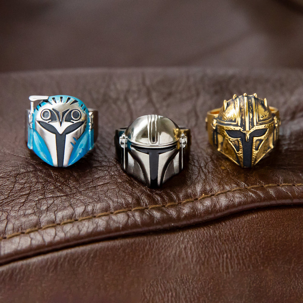 Star Wars X RockLove The Mandalorian Helmet Ring (ONLINE ORDER ONLY)