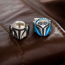 Star Wars X RockLove The Mandalorian Helmet Ring (ONLINE ORDER ONLY)