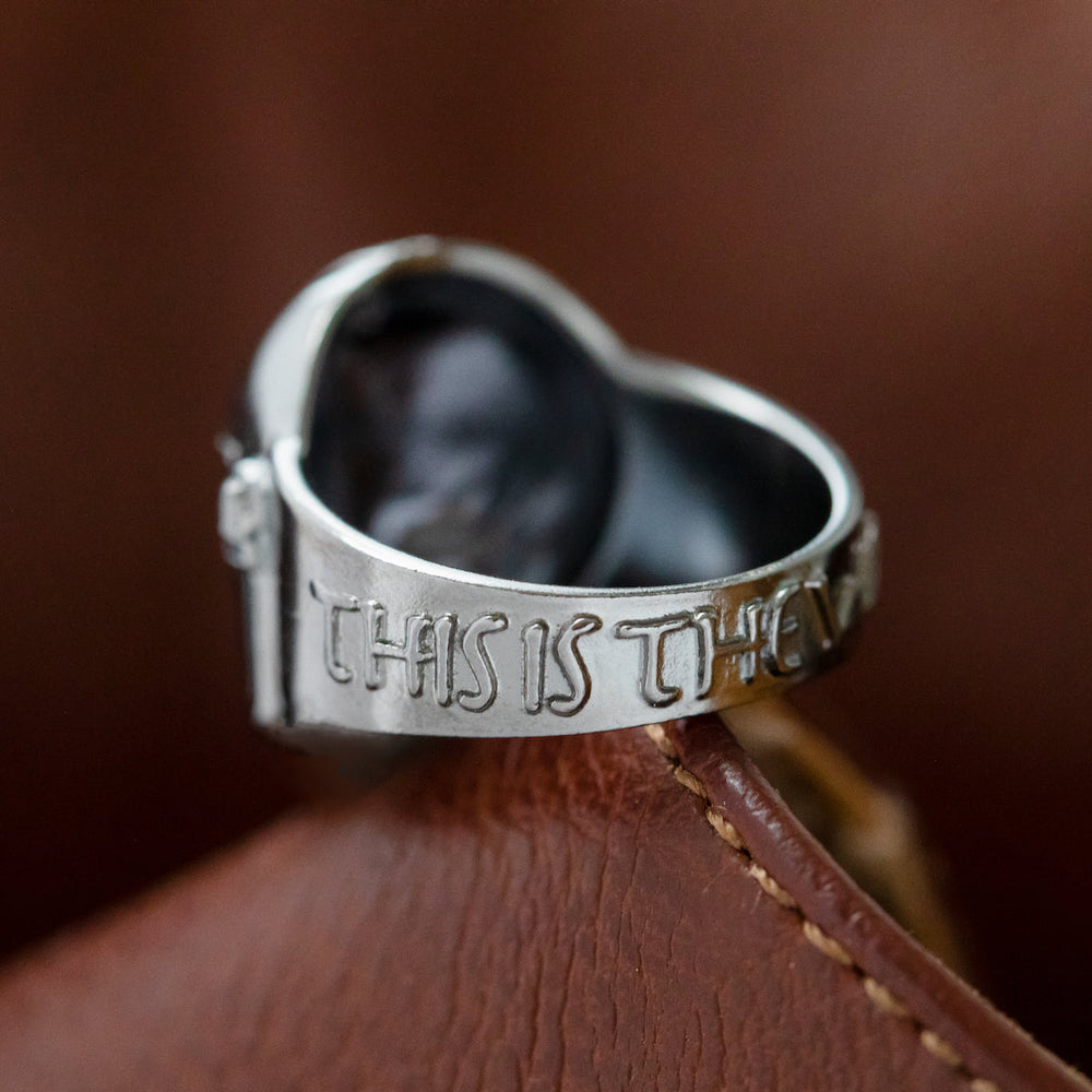 Star Wars X RockLove The Mandalorian Helmet Ring (ONLINE ORDER ONLY)
