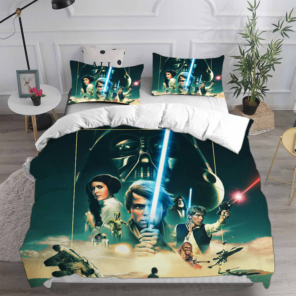 Star Wars A New Hope Cosplay Bedding Set Quilt Cover Without Filler (Online Order Only)