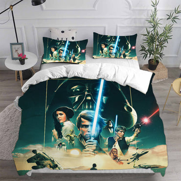 Star Wars A New Hope Cosplay Bedding Set Quilt Cover Without Filler (Online Order Only)