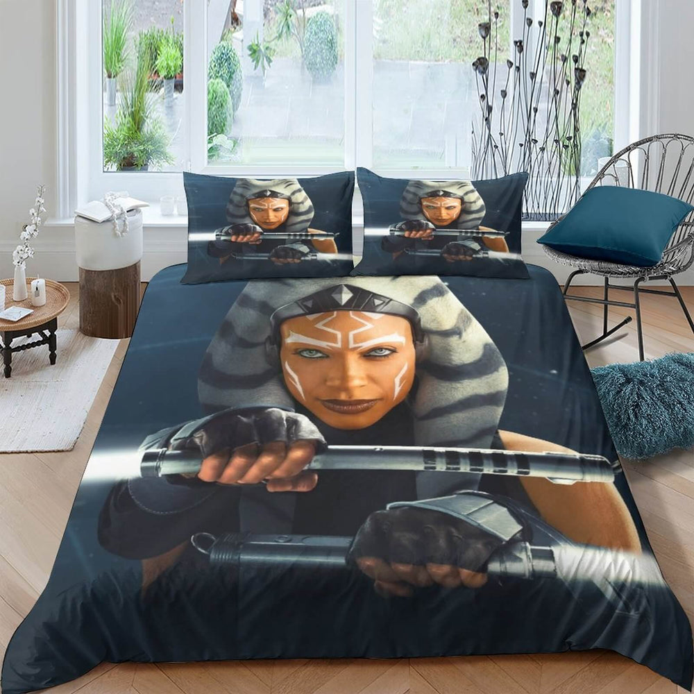 Star Wars Ahsoka Bedding Set Quilt Duvet Cover Without Filler (Online Order Only)