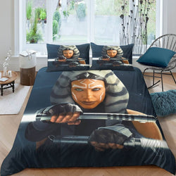 Star Wars Ahsoka Bedding Set Quilt Duvet Cover Without Filler (Online Order Only)