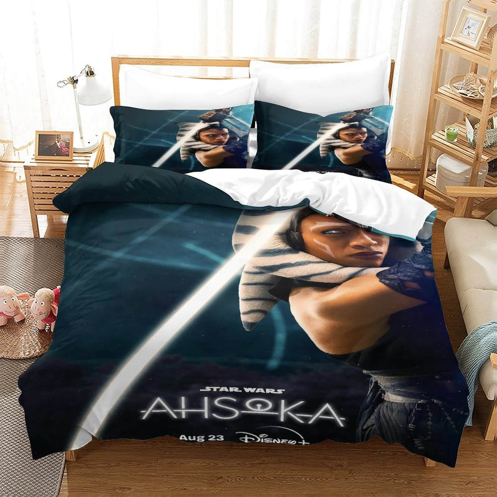 Star Wars Ahsoka Bedding Set Quilt Duvet Cover Without Filler (Online Order Only)