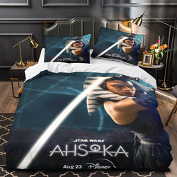 Star Wars Ahsoka Bedding Set Quilt Duvet Cover Without Filler (Online Order Only)