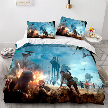 Star Wars Battlefront Bespin Cosplay Bedding Set Quilt Covers Without Filler (Online Order Only)