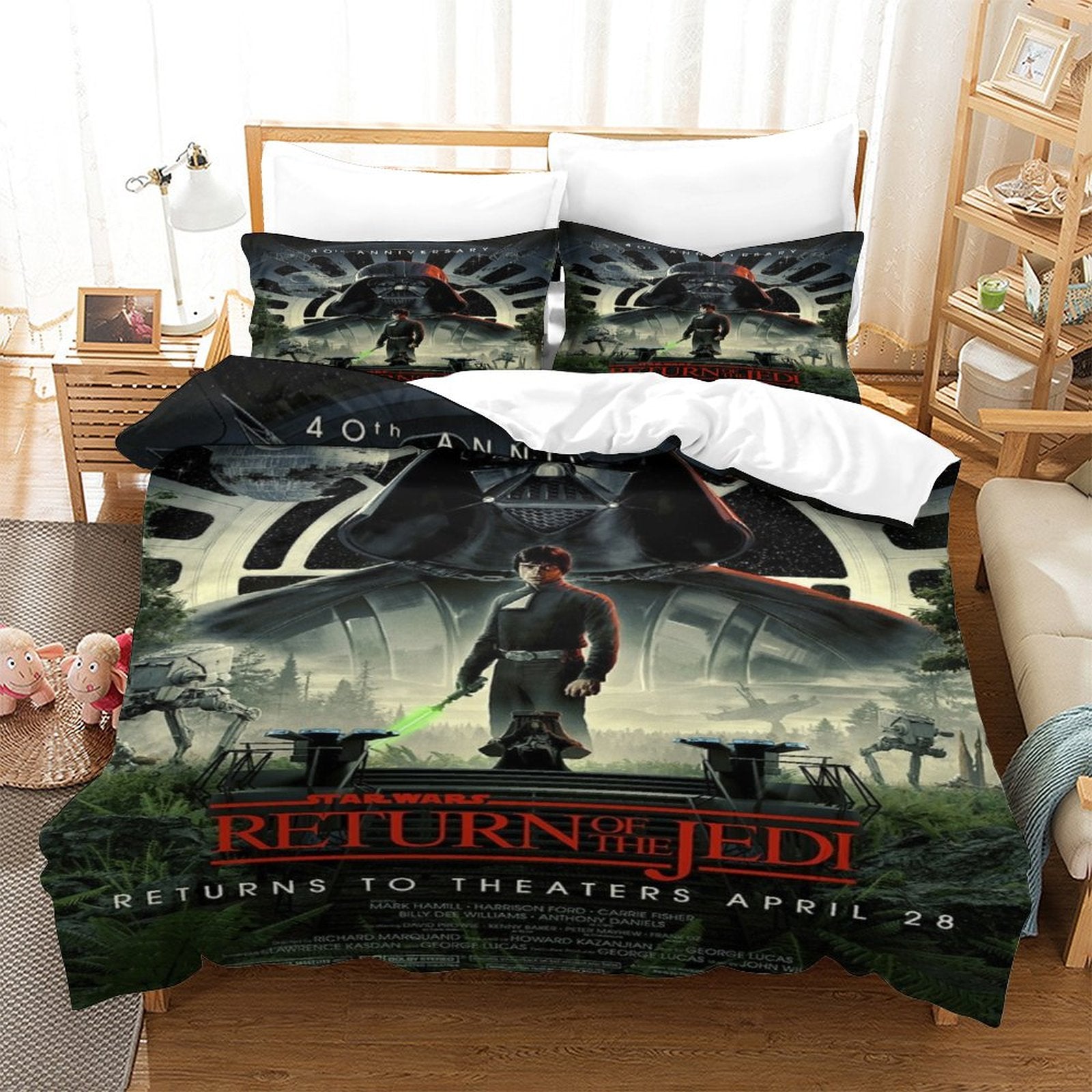 Star Wars Episode Vi Return Of The Jedi Bedding Set Quilt Duvet (Online Order Only)