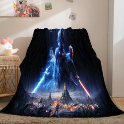 Star Wars Flannel Fleece Throw Blanket (Online Order Only)