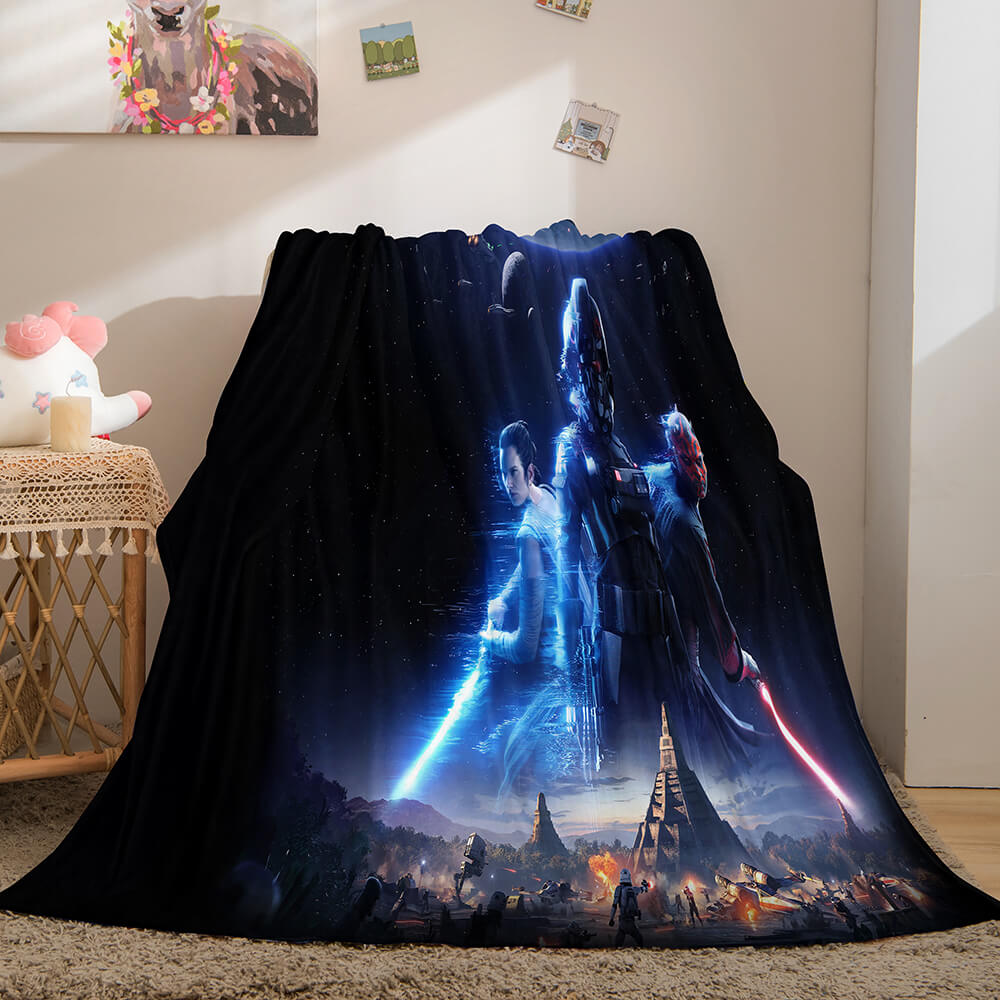 Star Wars Flannel Fleece Throw Blanket (Online Order Only)