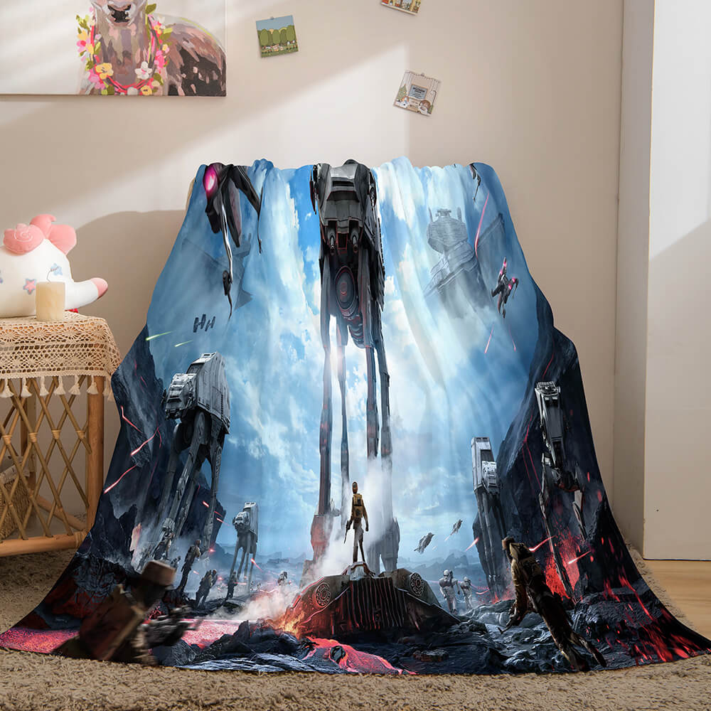 Star Wars Flannel Fleece Throw Blanket (Online Order Only)