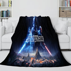Star Wars Flannel Fleece Throw Cosplay Blanket Shawl Wrap Nap Quilt (Online Order Only)