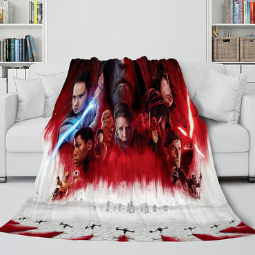 Star Wars Flannel Fleece Throw Cosplay Blanket Shawl Wrap Nap Quilt (Online Order Only)