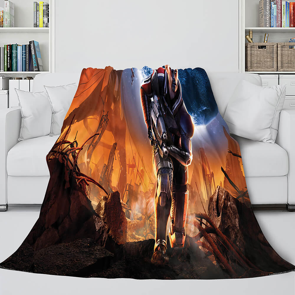 Star Wars Flannel Fleece Throw Cosplay Blanket Shawl Wrap Nap Quilt (Online Order Only)