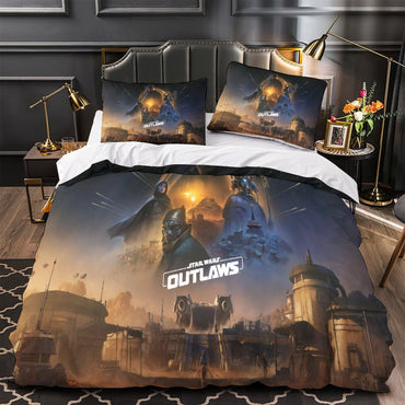 Star Wars Outlaws Bedding Set Quilt Cover Without Filler (Online Order Only)