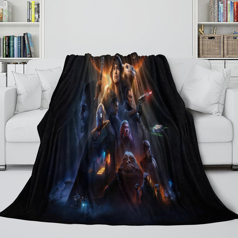 Star Wars Outlaws Blanket Flannel Throw Room Decoration (Online Order Only)