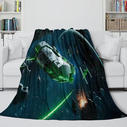 Star Wars Outlaws Blanket Flannel Throw Room Decoration (Online Order Only)
