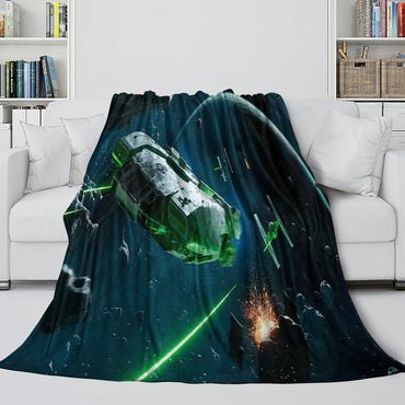 Star Wars Outlaws Blanket Flannel Throw Room Decoration (Online Order Only)